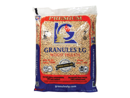 Palette de 75 sacs de Granules de bois de qualité supérieure LG