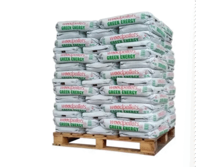 Palette de 65 sacs de 15kg de pellet GREEN ENERGY