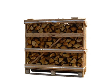 Caisse de bois de chauffage ultra sec Chêne