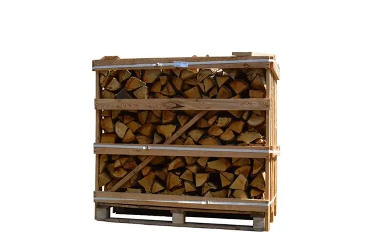 Caisse de bois de chauffage ultra sec Chêne