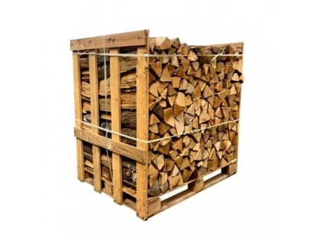 Palette de 1m³ de mélange de bois durs de 25cm