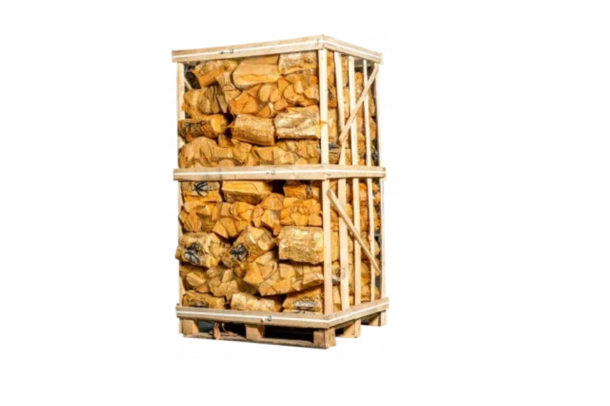 Caisse de bois de chauffage de Chêne ultra sec