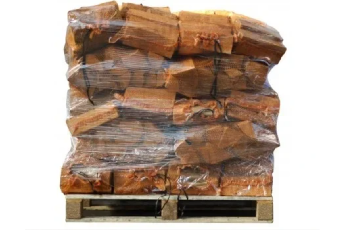40 sacs de bois sec de 8 kg 100% frêne